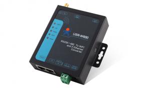 RS232/485雙網(wǎng)口WIFI串口服務(wù)器_AT+STA模式_防浪涌|防靜電過|流保護